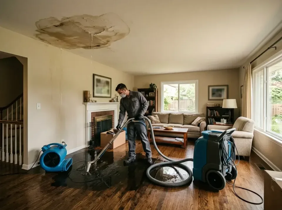 attic-pipe-burst-ceiling-drip-008 — frequently asked questions, Water Damage Restoration & Carpet Care in Newport, KY